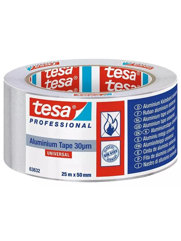 tesa Professional 63632 Alu-Tape Universal 25 m x 50 mm