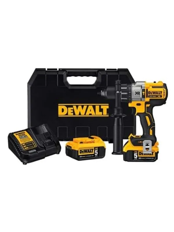 Dewalt 18V XR XRP Hammer Drill Driver - 2 x 5Ah
