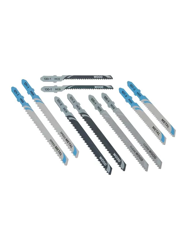 Dewalt DT2294-QZ HCS Jigsaw Blade (Wood & Metal) Set (10 pcs)