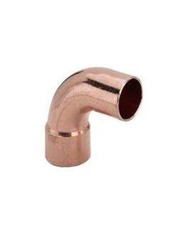 Viega Bend 90° nipple/socket 15 mm copper