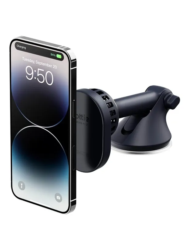 iOttie Velox Pro MagSafe Magnetic Wireless CryoFlow Cooling Dash & Windshield Car Mount