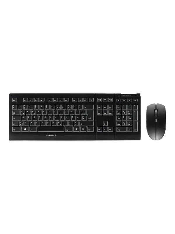 Cherry B.UNLIMITED 3.0 - Tastatur & Mussett - Nordisk - Svart