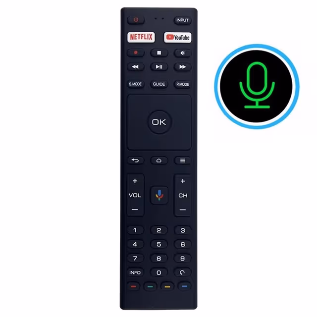 Fjernkontroll utskiftning for RM-C3329 for JVC TV stemmeaktivert