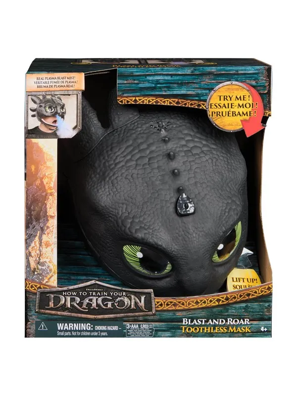Disney Movie Bland and Roar Toothless Mask