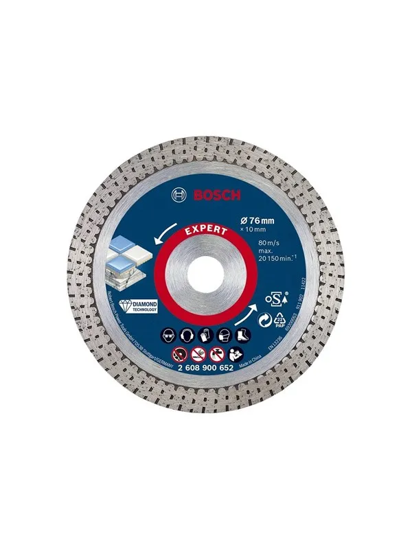 Bosch Diamond Cutting Disc for Hard Ceramic 76 mm
