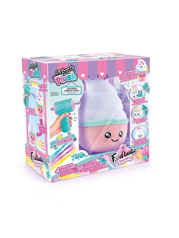 Airbrush Plush FOOD'TASTIC SQUISH