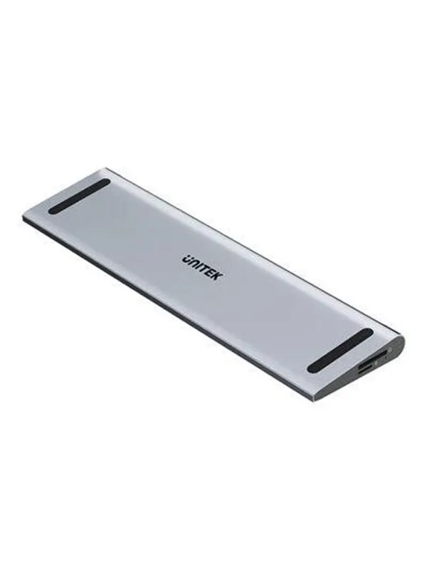 Unitek - docking station - 2 x HDMI DP - 1GbE