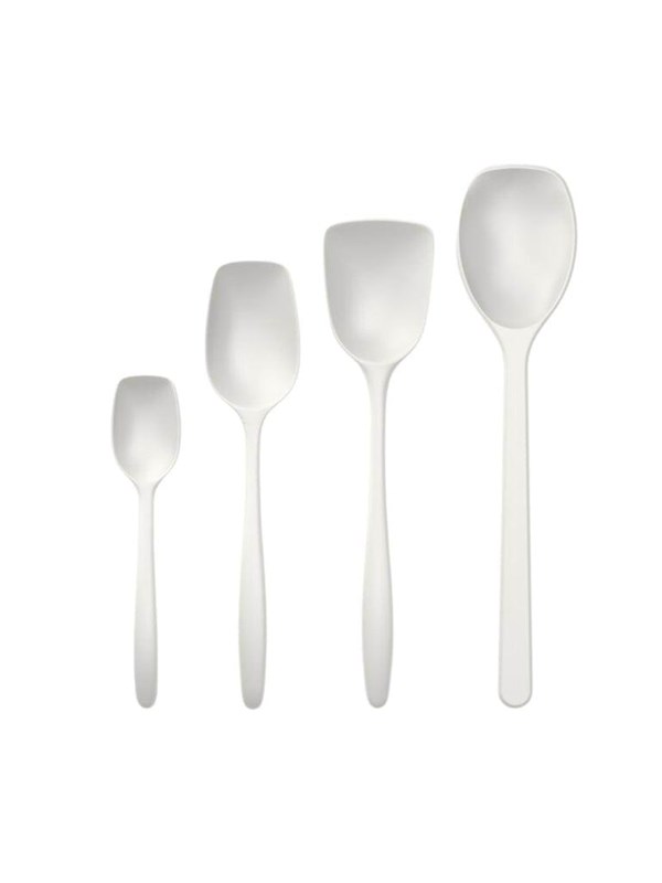 Rosti - Classic kitchen spoons Set of 4 - White