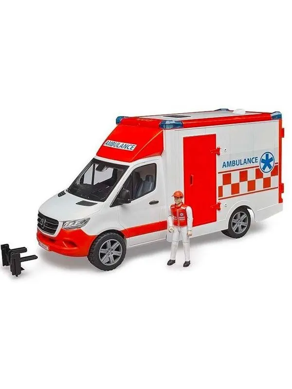Bruder MB Sprinter Ambulance with driver