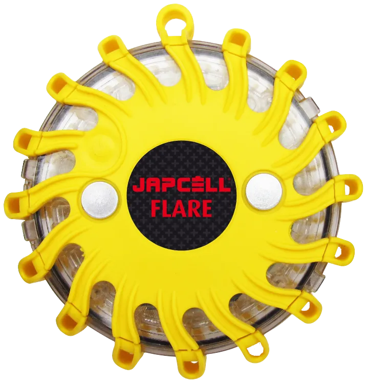 Japcell varselsblink 'skilpadde', 3×AAA