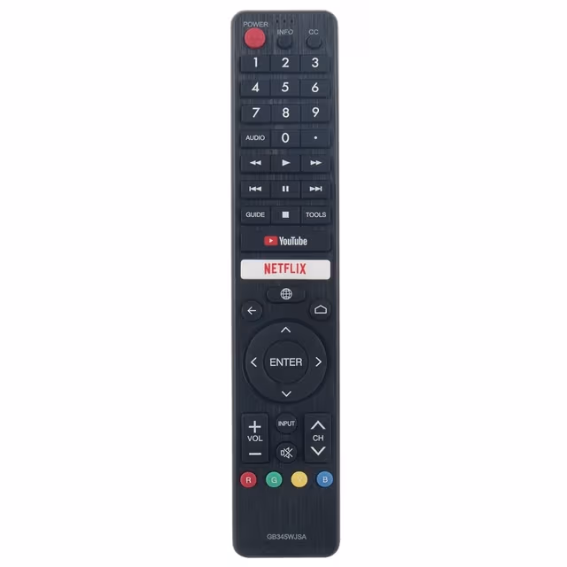 TV-fjernkontroll erstatning for GB345WJSA for Sharp TV