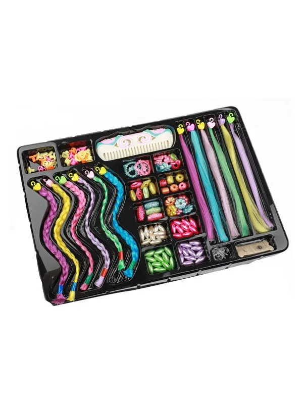 Toi-Toys Decorate your Hair Beads and Hair Locks Set