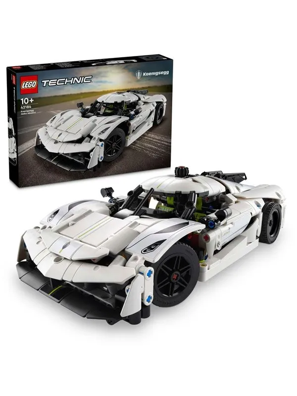 LEGO Technic 42184 Koenigsegg Jesko Absolut-hyperbil i hvitt