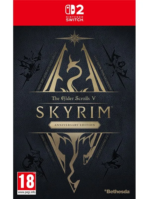 The Elder Scrolls V: Skyrim (Anniversary Edition) - Code in a Box - Nintendo Switch 2 - RPG