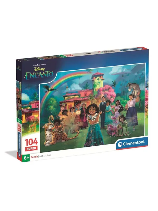Clementoni Puzzle Super Disney Encanto 104 pieces Gulv