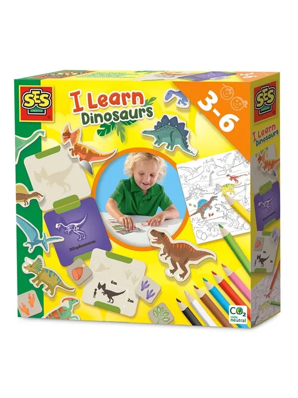 SES Creative I Learn Dinosaurs Craft Set