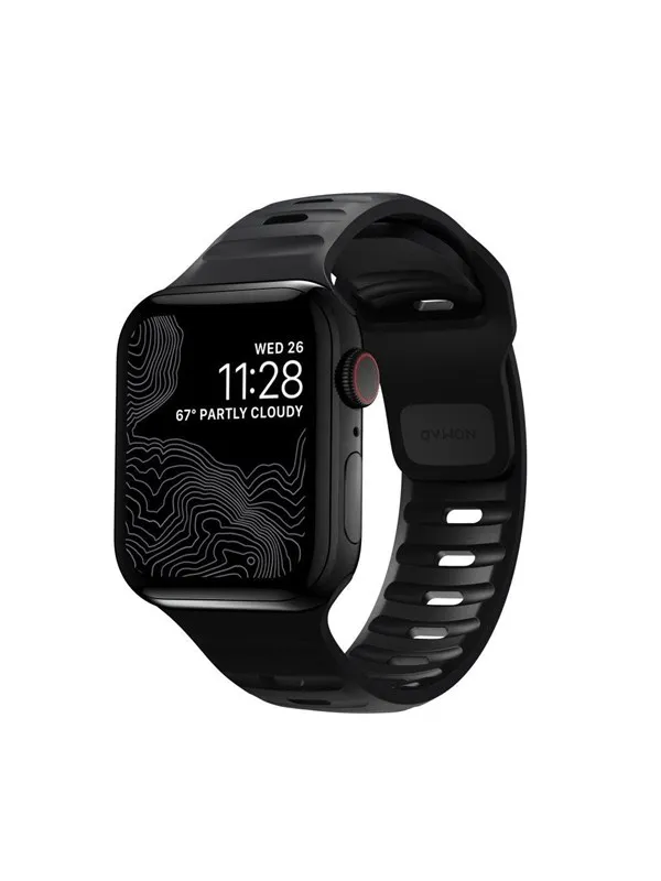 Nomad - Sport Band - 40mm/38mm | S/M | Black | FKM | V2