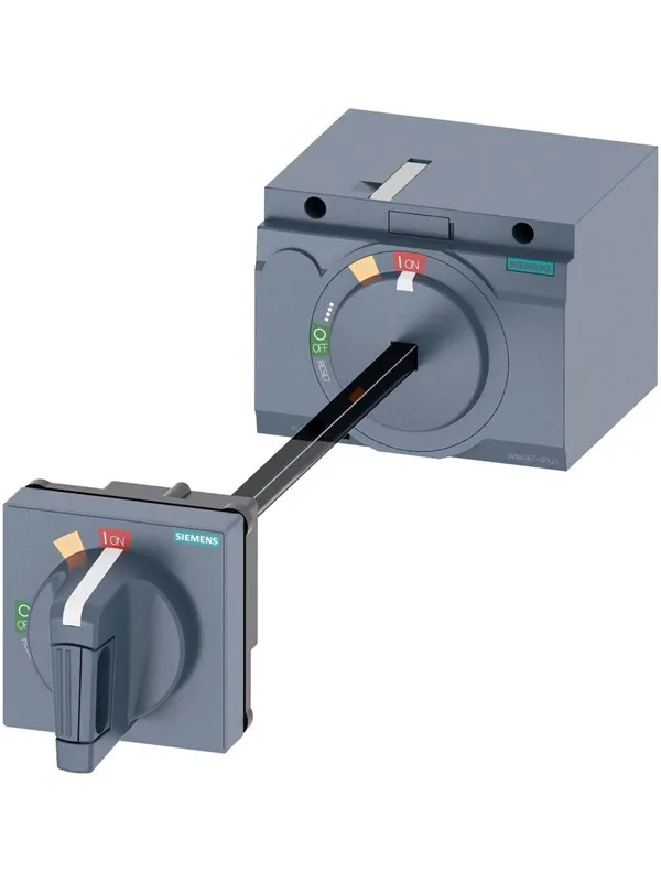 Siemens Door mounted rotary operator standard iec ip65 with door interlocking acc for: 3va1 100/160