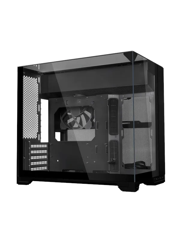 Lian Li O11 Vision-M Black - Kabinett - Miditower - Svart