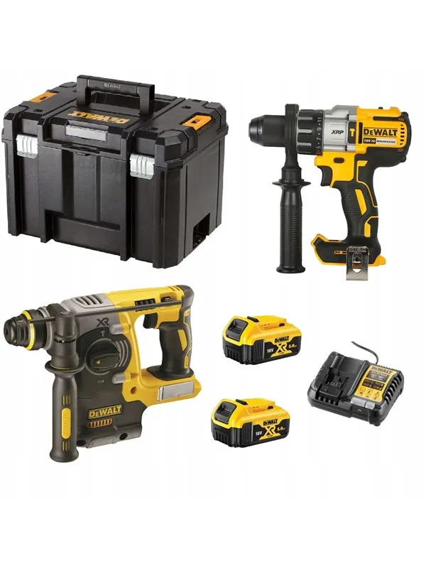 Dewalt DCK229P2T-QW 6-piece power tool set