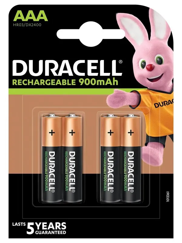 DURACELL STAYCHARGED AAA 4PK