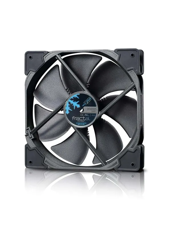 Fractal Design Venturi Series indsats med blæser - Kabinettvifte - 140mm - Svart - 30 dBA