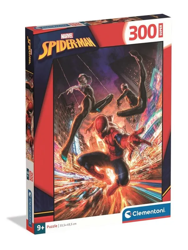 Clementoni Puzzle Super Spider-Man 300 pieces Gulv