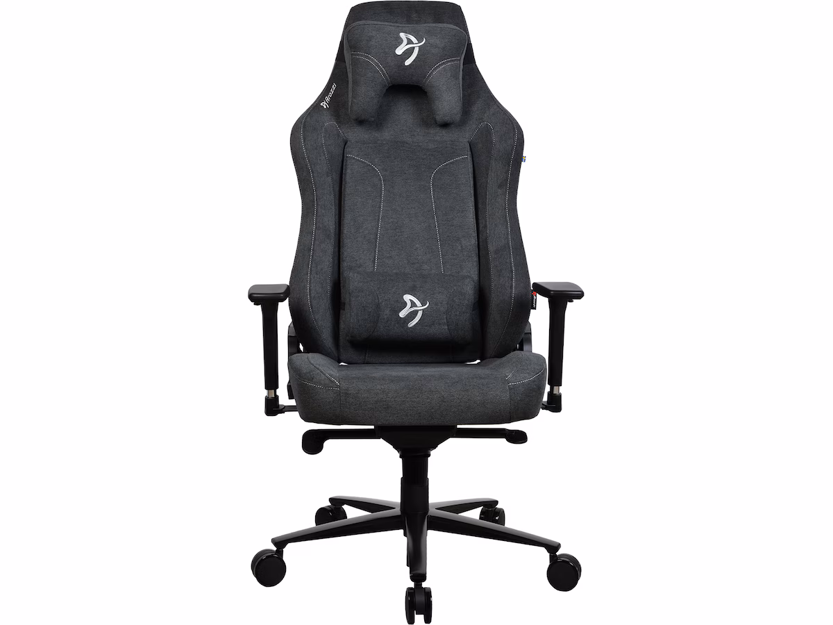 Arozzi Vernazza XL SoftFabric Gamingstol (mørk grå)