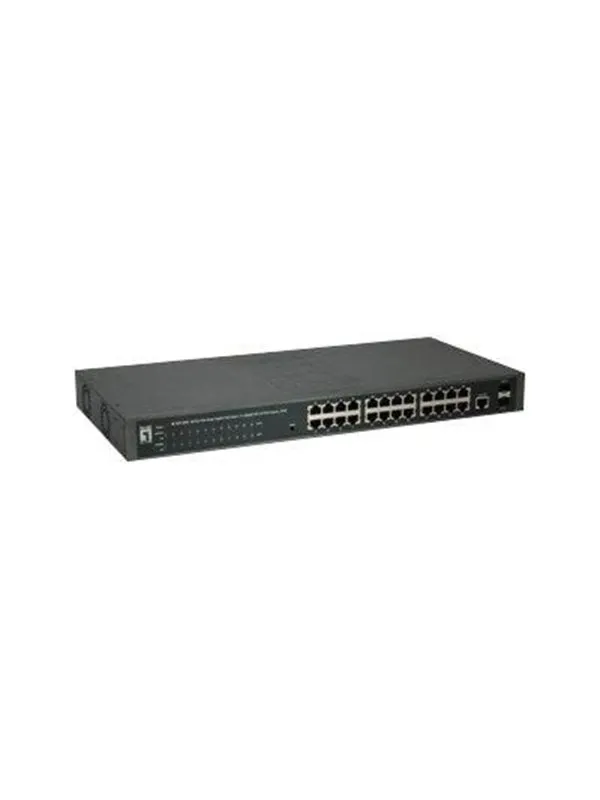 LevelOne Switch 24x GE GEP-2652      2xGSFP     37