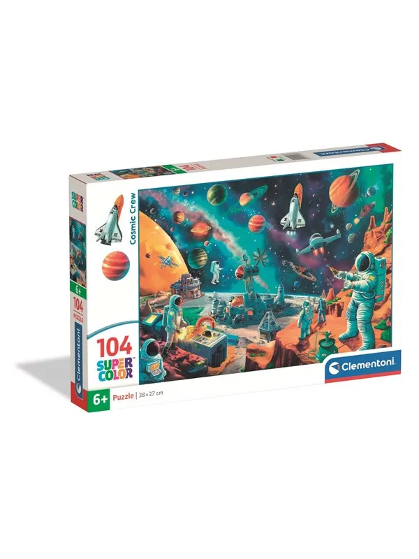 Clementoni Puzzle Cosmic Crew 104 pieces Gulv