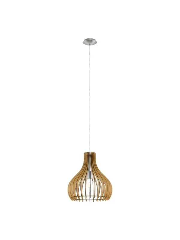 EGLO TINDORI pendant light maple