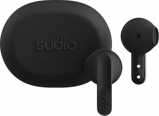 Sudio A11 helt trådløse in-ear hodetelefoner (sort)