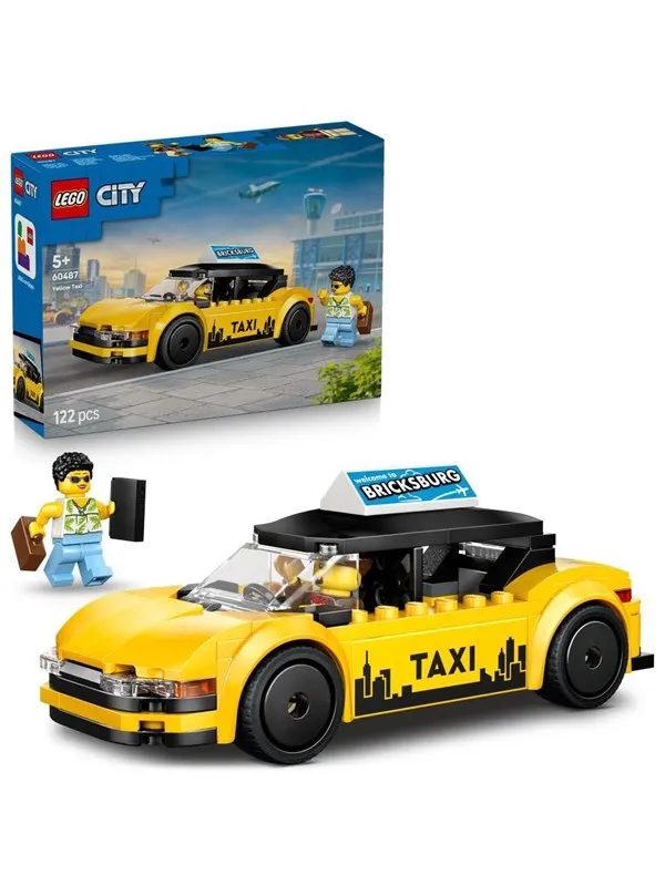 LEGO City 60487 Gul taxi
