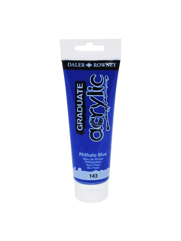 Daler-Rowney Graduate Acrylic 120 ml Phthalo Blue
