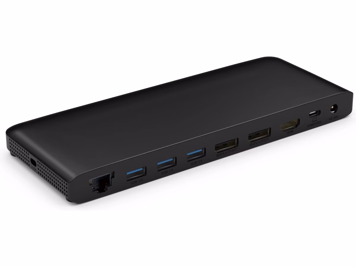 Andersson USB-D3000 USB-C 4K dockingstasjon (sort)