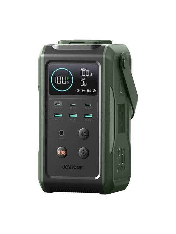 Joyroom powerbank with light JR-PBF10 100 W 75000 mAh Nødlader - Grønn