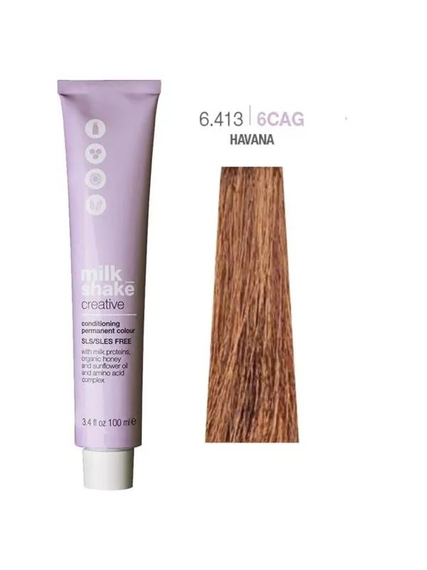 Creative SLS/SLES-Free Permanent Hair Dye 6.4136CAG Havana 100 ml