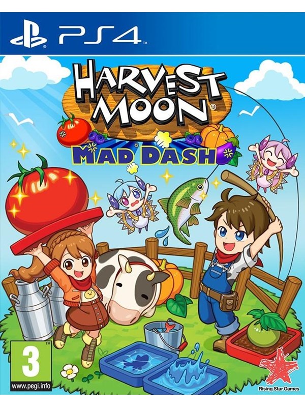 Harvest Moon: Mad Dash - Sony PlayStation 4 - Puslespill