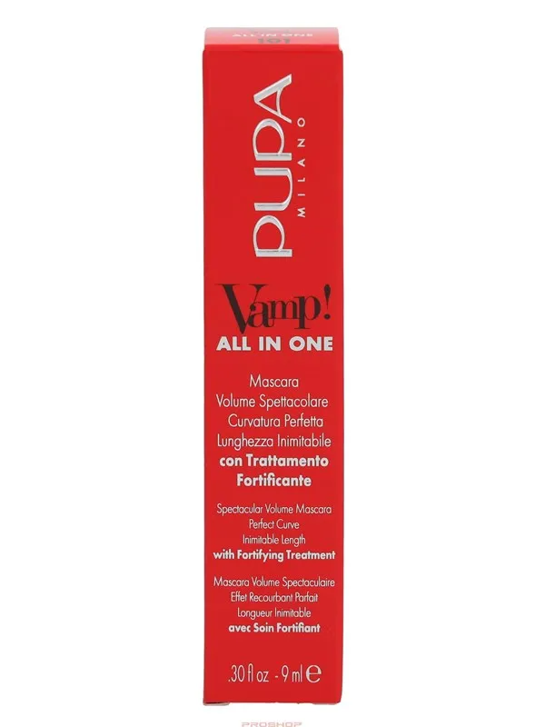 PUPA Milano Pupa Vamp! Mascara All in One - 101 Extra Black