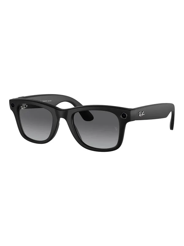 Meta Ray-Ban Gen1 Wayfarer Matte Black / Polarized Gradient Graphite