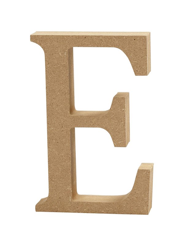 Creativ Company Letter E MDF 8cm 1pc.