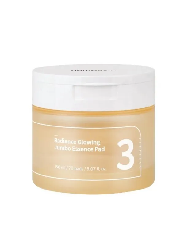Numbuzin No.3 Radiance Glowing Jumbo Essence Pad