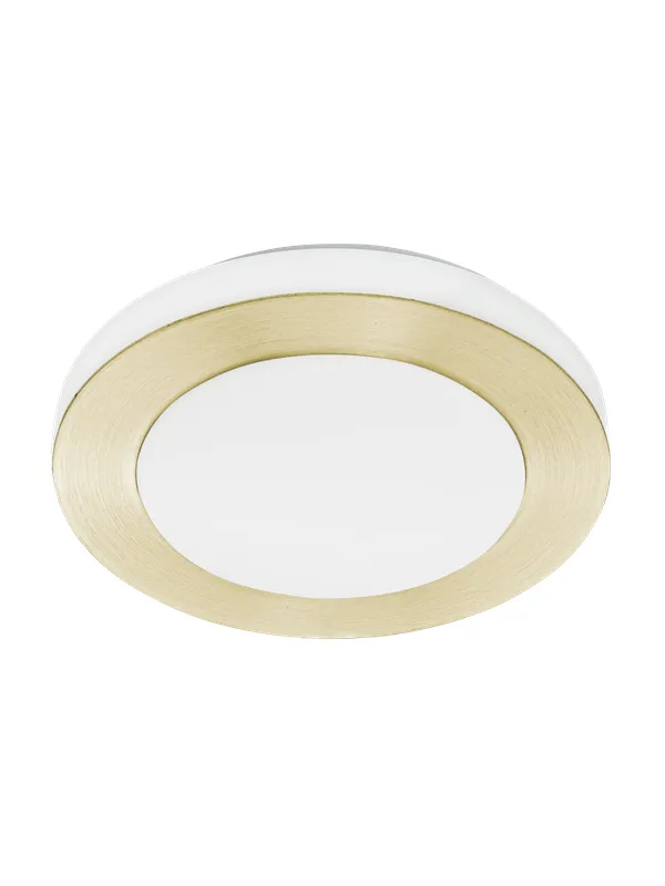 EGLO LED CARPI wall/ceiling lamp white/brushed brass