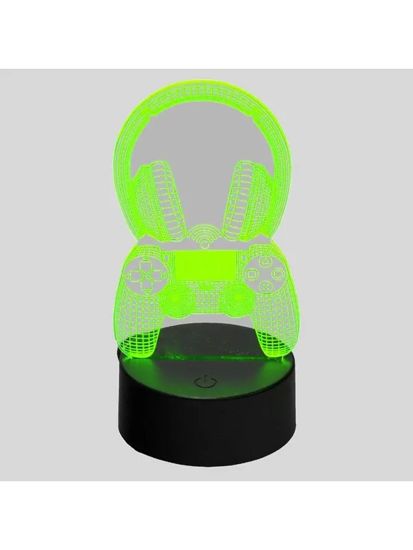Mecharite 3D LED Lampe - Controller & Headset