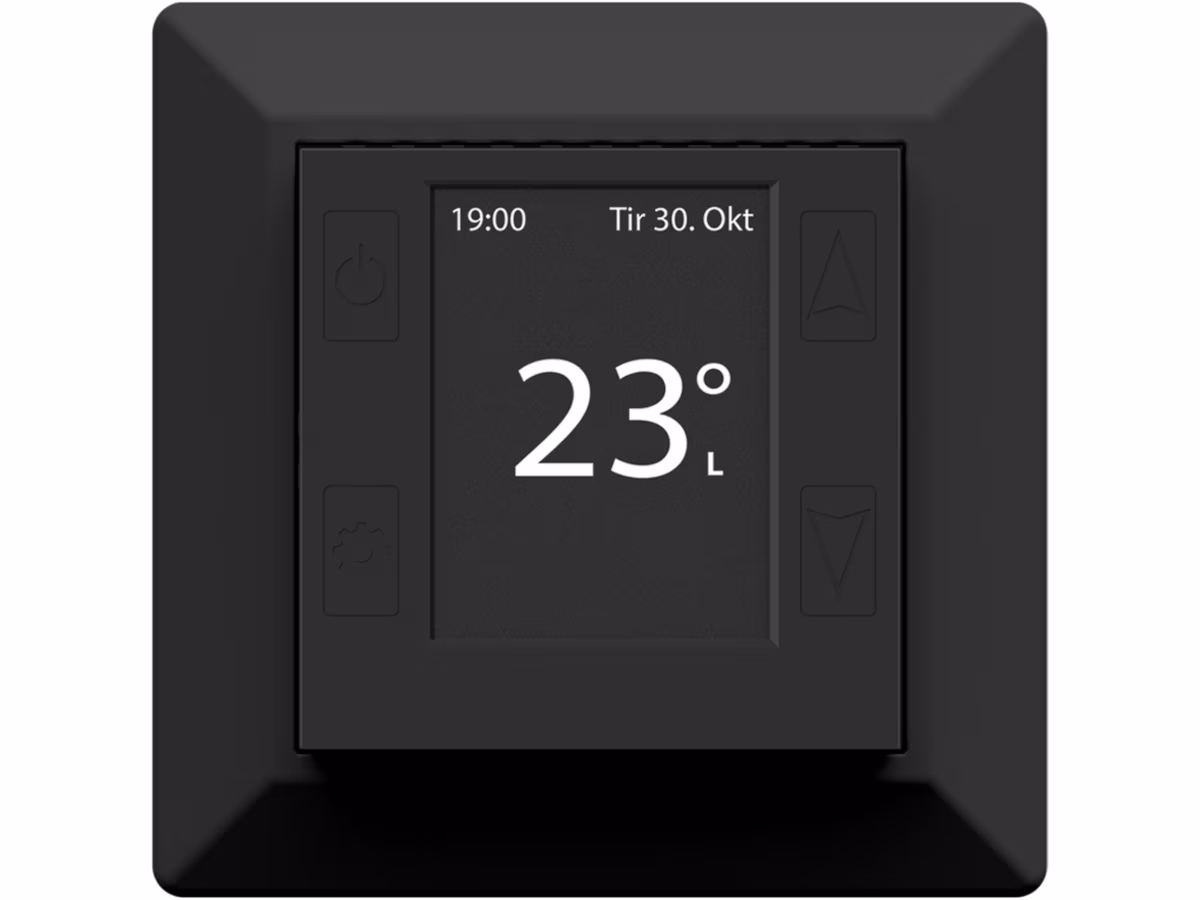 Mill Smart WiFi Gulvtermostat (sort)