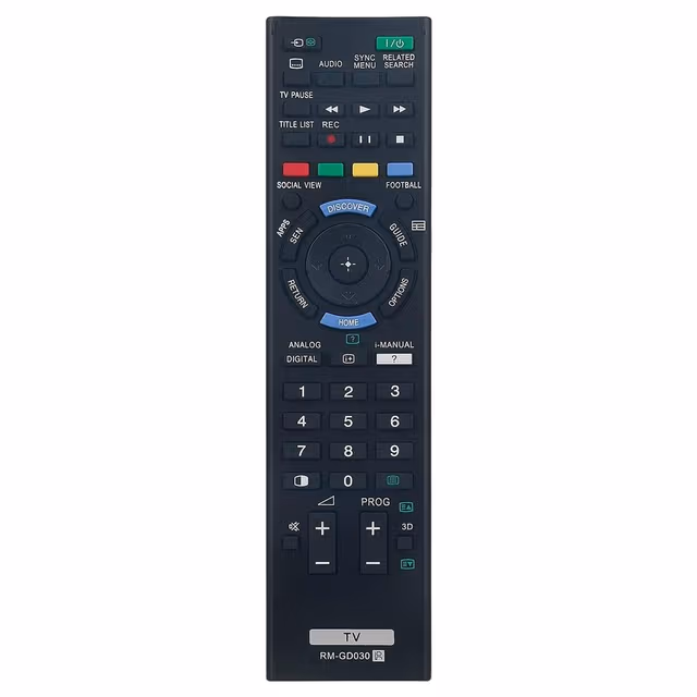 Fjernkontrollerstatning for RM-GD030 For Sony TV
