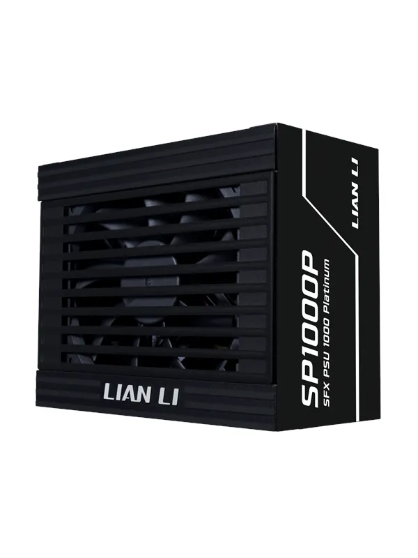 Lian Li SP1000P SFX Strømforsyning (PSU) - 1000 Watt - 90 mm - ATX 3.1 - 80 Plus Platinum sertifisert
