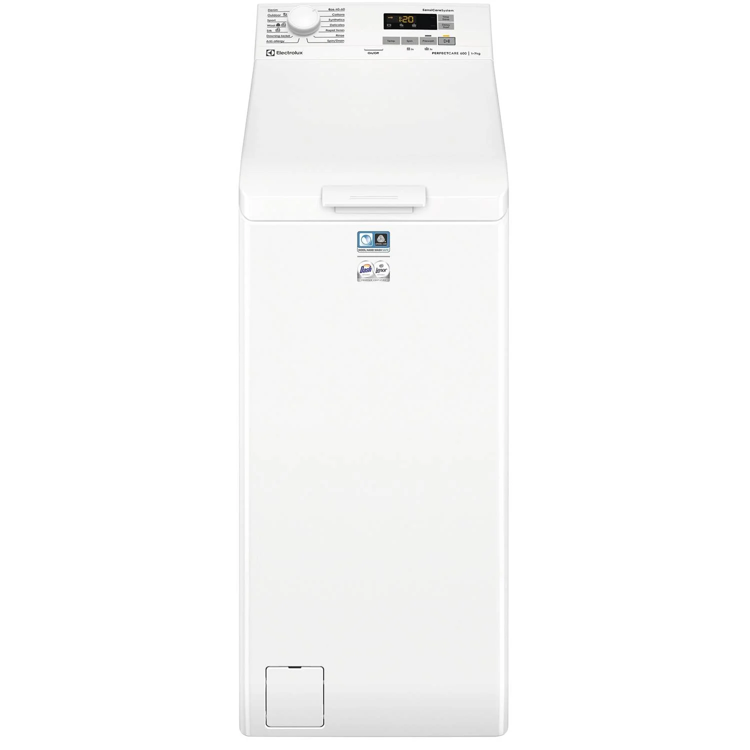Electrolux EW6T472L2L 600 SensiCare Toppmatad Tvättmaskin 7 kg