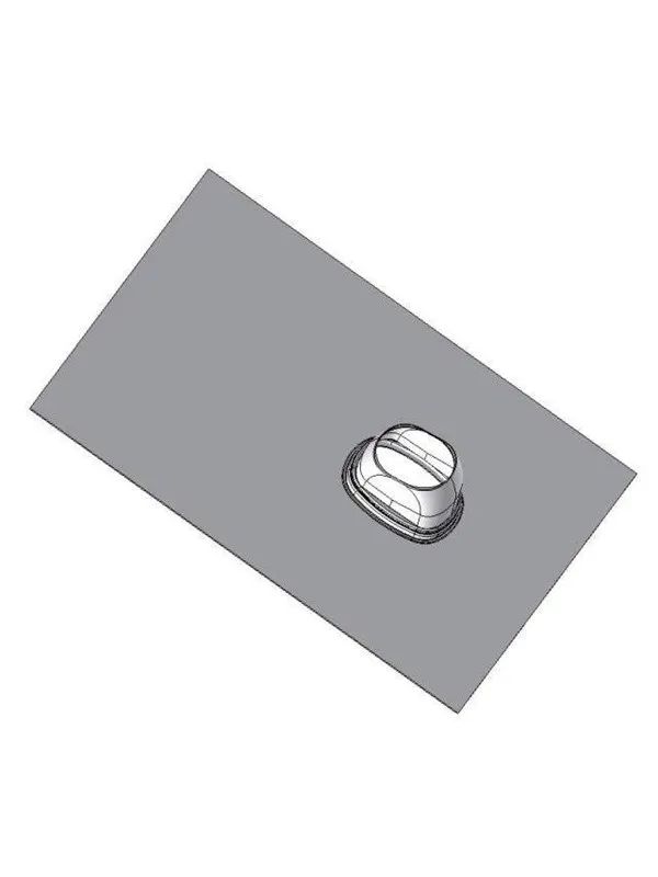 Metalbestos connext adjustable flashing 5-45° flex
