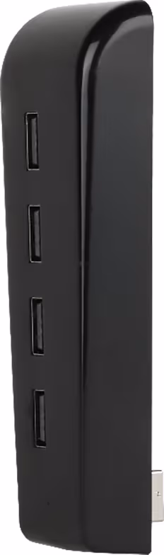Konix PS5 USB hub (sort)